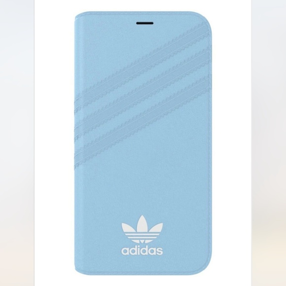 ADIDAS ORIGINALS 3 STRIPE BOOKLET CASE IPhone X XS - Picture 6 of 8